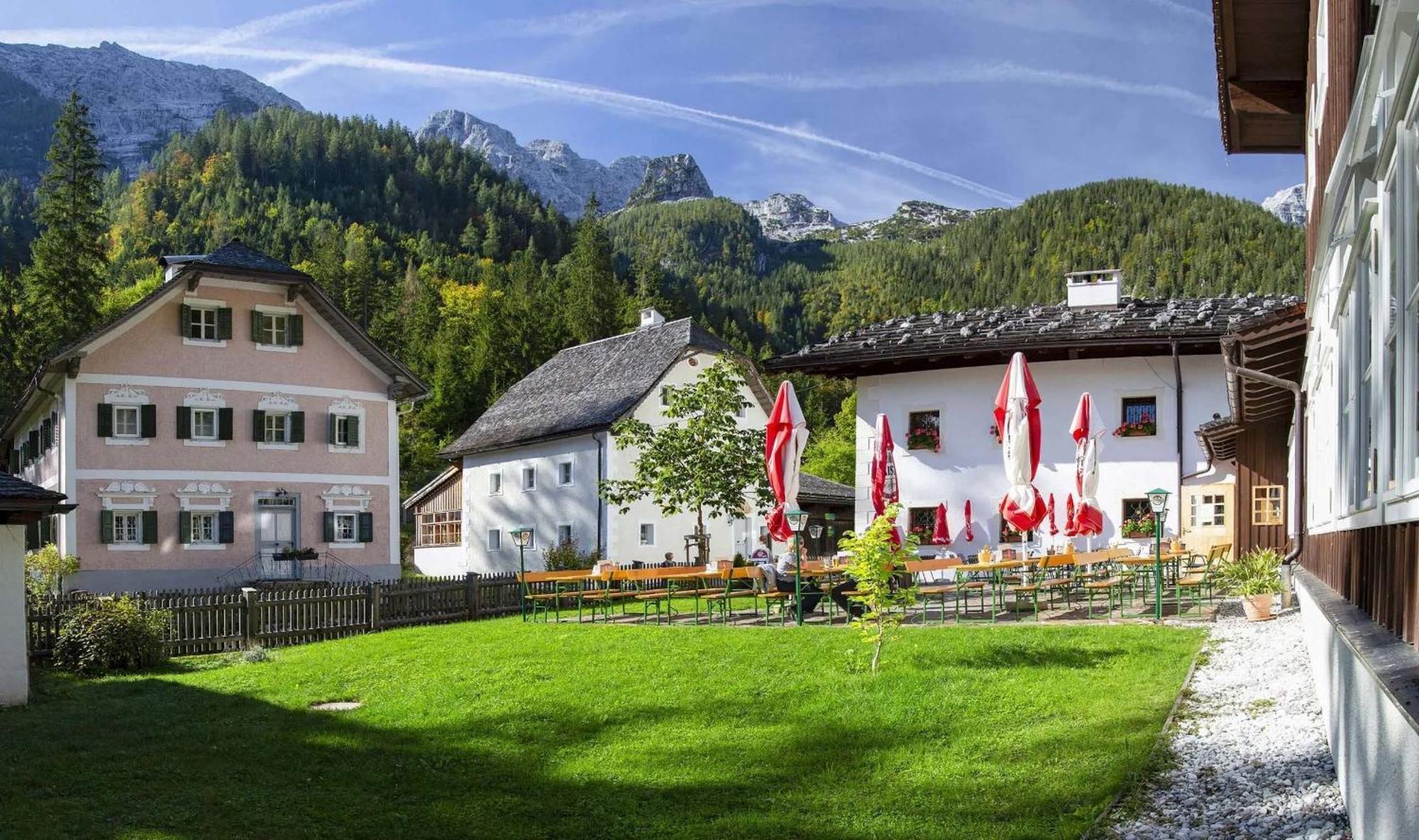 Gasthof Maria Kirchental Sankt Martin bei Lofer Exterior foto
